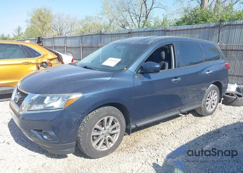 2014 Nissan Pathfinder S from USA, damaged, VIN 5N1AR2MNXEC646983